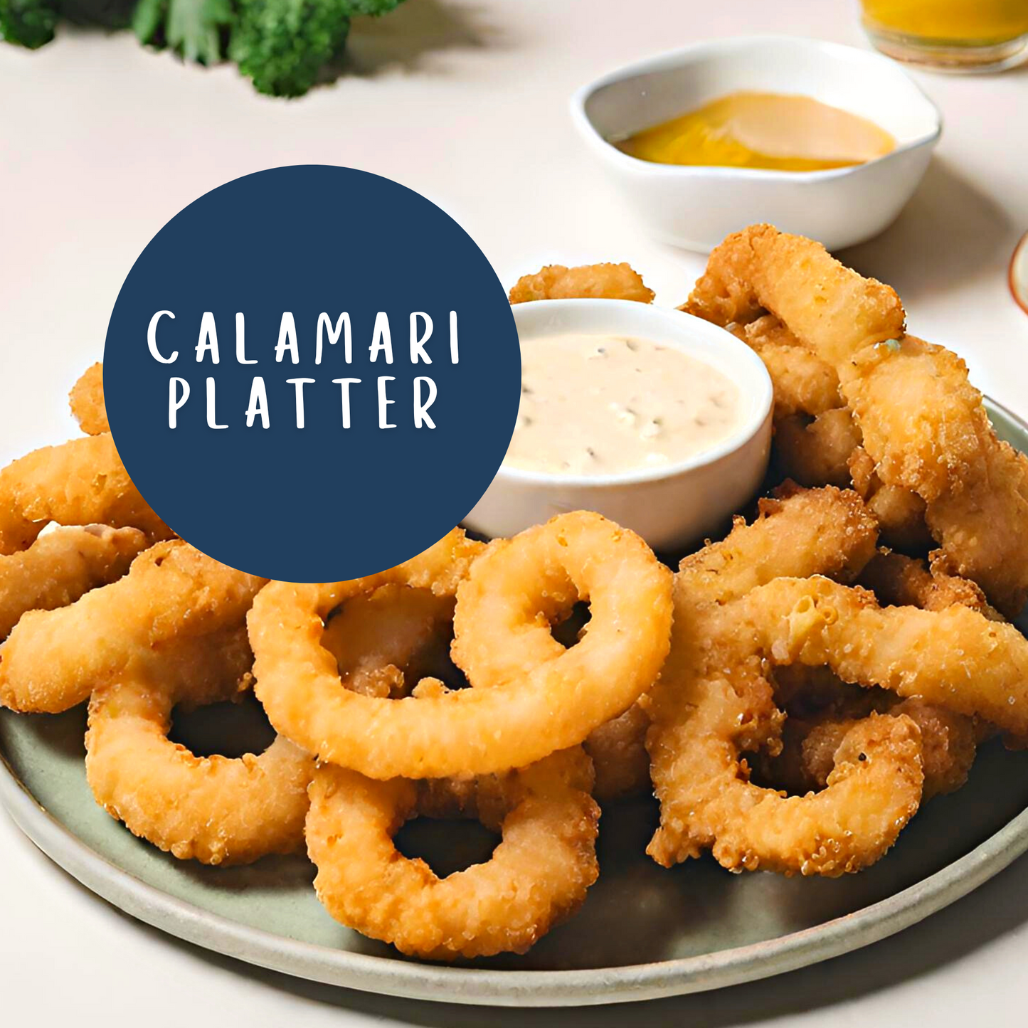 Our Signature Calamari Rings Platter